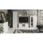 ERDEN szafka RTV 2d/125 biały 