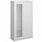 ERDEN witryna niska 2d1w1s biały 