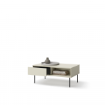 EPIRO EP-08 - stolik kawowy 2s - kaszmir/dąb ciemny