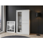 ERDEN witryna niska 2d1w1s biały 