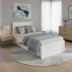 JAZZ łoże 90 z pojemnikiem biały