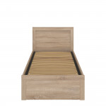 JAZZ łoże 90 z pojemnikiem dąb sonoma