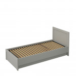 JAZZ łoże 90 z pojemnikiem kaszmir