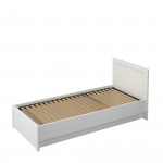 JAZZ łoże 90 z pojemnikiem biały