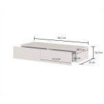 JUKON S 24KSND49 TOALETKA WISZĄCA KASZMIR