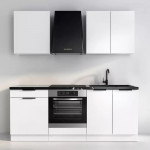 KAM SET Zestaw SET 1 zestaw szafek kuchennych z blatem BIAŁY