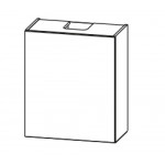 KAMSET Szafka nad okap SET W60.1/71P3C z okapem