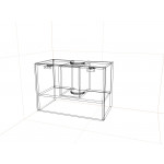 KAMSET Szafka nad okap SET WO60/42 bez okapu