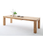 NANTES STÓŁ NA DĘBIE 140X90 Z BOCZNYM WYSUWEM