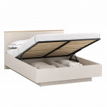 EVO łoże 160 z pojemnikiem kaszmir / dąb castello