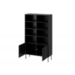 ISLA REGAŁ 100 CZARNY MAT