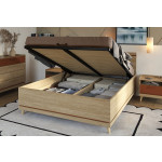 SCANDI 51 ŁÓŻKO 160 Z POJEMNIKIEM