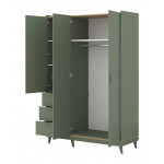 SCANDI 19 SZAFA 3D3S