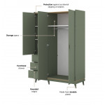 SCANDI 19 SZAFA 3D3S