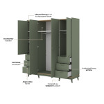 SCANDI 20 SZAFA 4D6S 