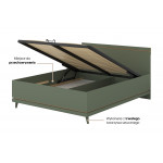 SCANDI 51 ŁÓŻKO 160 Z POJEMNIKIEM