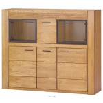  Velvet 48 dąb natura bufet z barkiem 5d