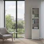 Selene 12 biały regał na książki pokój młodzieżowy