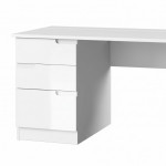 SELENE 15 BIAŁE BIURKO POŁYSK