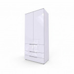 SELENE 28 BIAŁĄ SZAFA UBRANIOWA	