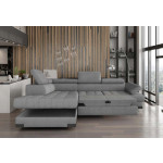 SELVA L Narożnik z ruchomymi zagłówkami