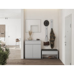 SIMPLY SM-05 - wieszak pionowy - szary