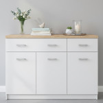 TOP MIX szafka RTV 2d biały