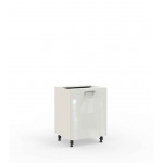 Kuchnia Vella szafka DW6 1D stojąca 1 drzwi Biały Połysk