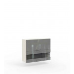 Kuchnia Vella szafka WWPO9/72 wisząca Szary Połysk