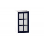 VENEZIA GRANATOWA WS60 P/L szafka kuchenna wisząca 60 witryna - kuchnia skandynawska 