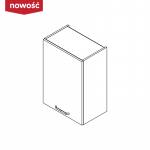 KAMMONO Fronty M4 Akryl - szafka wisząca W55.1/71 