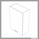 KAMMONO Fronty M4 Akryl - szafka wisząca W60.1/100