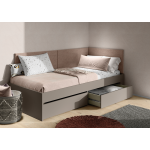 WOOW WO-14 - 2x panel tapicerowany - brązowy GEMMA 13