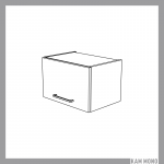 KAMMONO Fronty M4 Akryl - szafka wisząca WO45/29