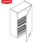 KAMMONO Klasyczne - szafka wisząca z suszarką WS60.1/90