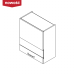 KAMMONO Fronty M4 Akryl - szafka wisząca witryna WW60.1/71 
