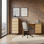 BORG biurko 1d1s/120 dąb artisan