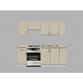BRYGIDA zestaw szafek kuchennych 210 cm MATOWY