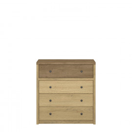 DENZEL komoda 4s dąb cremona / dąb lefkas