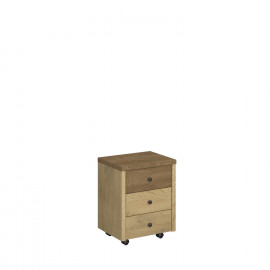 DENZEL kontener 3s dąb cremona / dąb lefkas