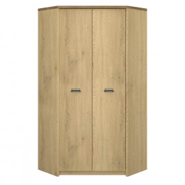 DENZEL szafa narożna 2d dąb cremona / dąb lefkas