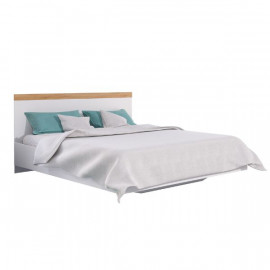 VIGO łóżko 120  biały / dąb wotan