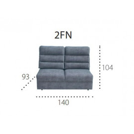 METRO 2FN Moduł 2 osobowy z funkcją spania