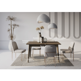 PLOT PT-03 - stół 145-220 rozkładany