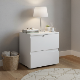 SELENE 32 BIAŁA SZAFKA NOCNA POŁYSK