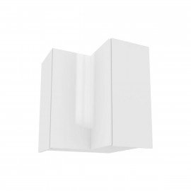 Campari szafka kuchenna wisząca narożna WNPP65-72 biały połysk