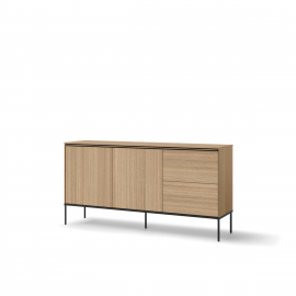 VISSO VI-04 - komoda 2d2s - dąb linearny