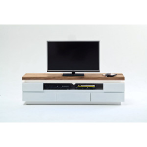 Romina stolik RTV szafka biały lakier matowy 48992MW