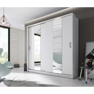 ARTI AR-14P - szafa 2d z oświetleniem - biały