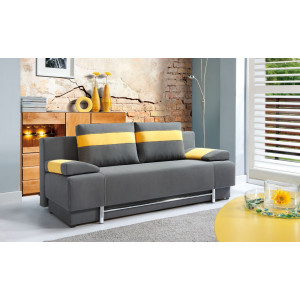 sofa BURSA 3FP z funkcją spania z pojemnikiem na pościel - PMW meble